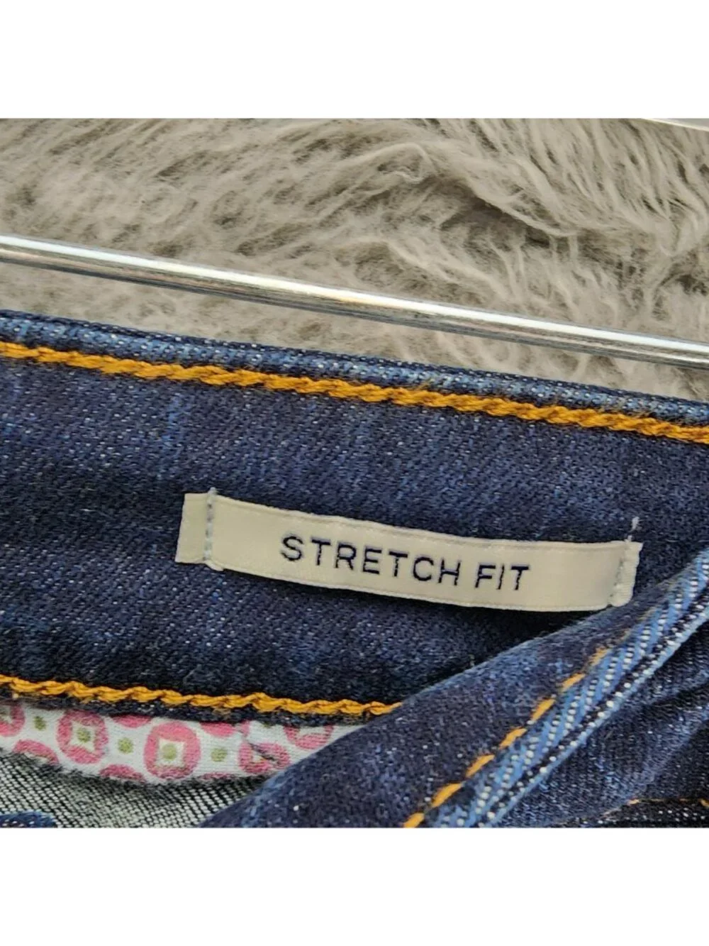 Ben Sherman Jeans Mens 42x32 Shoreditch Blue Stretch Denim Skinny Fit *NWT*